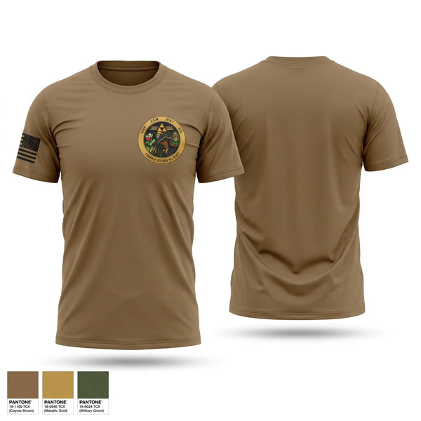 Old School Cotton Feel Shirt, 56 EMS FAB FLIGHT, Air Force, Teamtime, Team time, sublimation, custom sports apparel, team uniforms, spirit wear, spiritwear, sports uniforms, custom shirts, team store, custom team store, fundraiser sports, apparel fundraiser