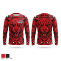 Grandfield Bearcats Long Sleeve Performance Shirt - 1