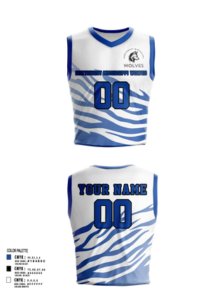 Mens Basketball Jersey, Northwest Mississippi Wolves, Men's Basketball, Teamtime, Team time, sublimation, custom sports apparel, team uniforms, spirit wear, spiritwear, sports uniforms, custom shirts, team store, custom team store, fundraiser sports, apparel fundraiser