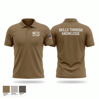 Short Sleeve Performance Polo, NCTC GULFPORT, Navy, Teamtime, Team time, sublimation, custom sports apparel, team uniforms, spirit wear, spiritwear, sports uniforms, custom shirts, team store, custom team store, fundraiser sports, apparel fundraiser