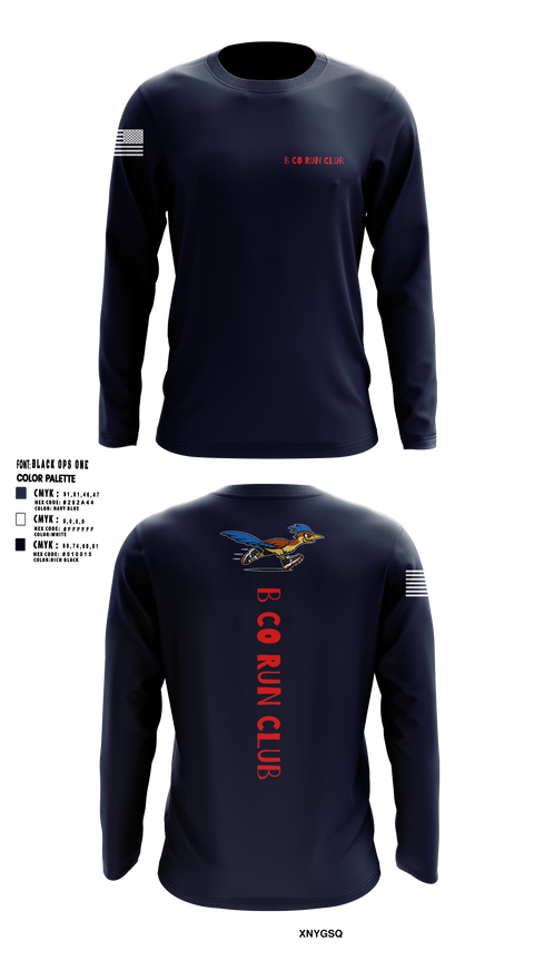 Long Sleeve Performance Shirt, Blackfoot Company Run Club, Army, Teamtime, Team time, sublimation, custom sports apparel, team uniforms, spirit wear, spiritwear, sports uniforms, custom shirts, team store, custom team store, fundraiser sports, apparel fundraiser
