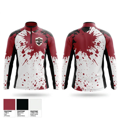 Edgewood High School Soccer Quarter Zip Jacket - 1