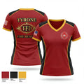 Tyrone Fire Department 42482009 Women's Short Sleeve V-neck Shirt - 1