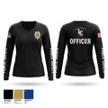 LC Public Safety Women's Long Sleeve V-neck Shirt - 1