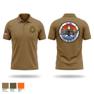 Short Sleeve Performance Polo, 221 Combat Communications Squadron, Air Force, Teamtime, Team time, sublimation, custom sports apparel, team uniforms, spirit wear, spiritwear, sports uniforms, custom shirts, team store, custom team store, fundraiser sports, apparel fundraiser