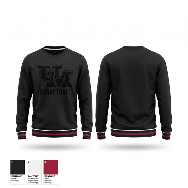 Crew Neck Sweatshirt, University of Mobile, Men's Basketball, Teamtime, Team time, sublimation, custom sports apparel, team uniforms, spirit wear, spiritwear, sports uniforms, custom shirts, team store, custom team store, fundraiser sports, apparel fundraiser