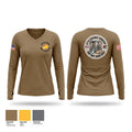 37th FICO Women's Long Sleeve V-neck Shirt - 1
