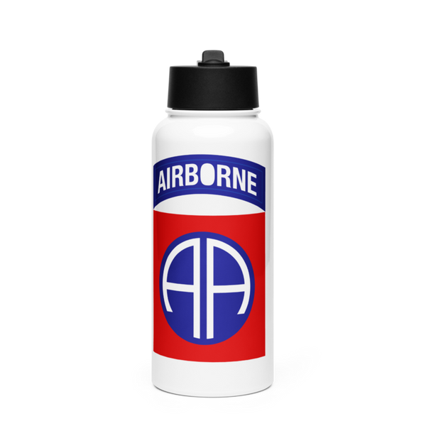 A.Co 1-22 ASB 36060653 Stainless Steel Water Bottle with a Straw Lid
