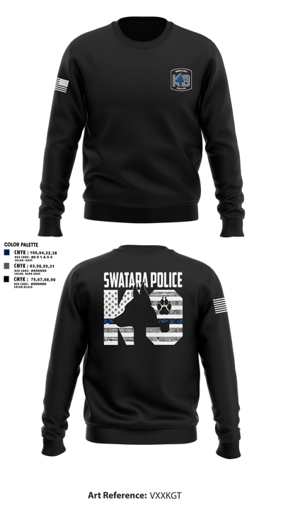 Swatara K9 68594895 Crew Neck Sweatshirt - 6