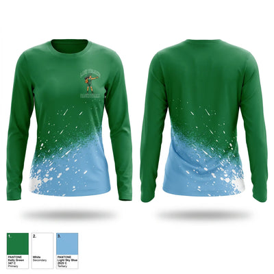 Lady Trojans Long Sleeve Performance Shirt - 1