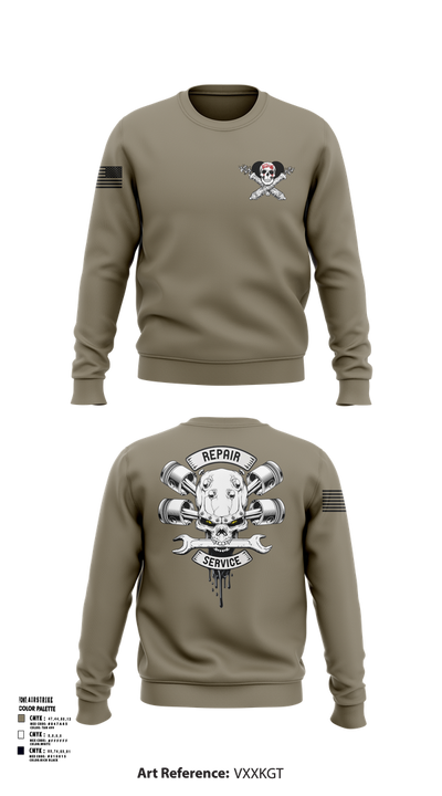 1-320th FAR FOX CO 66582202 Crew Neck Sweatshirt - 104