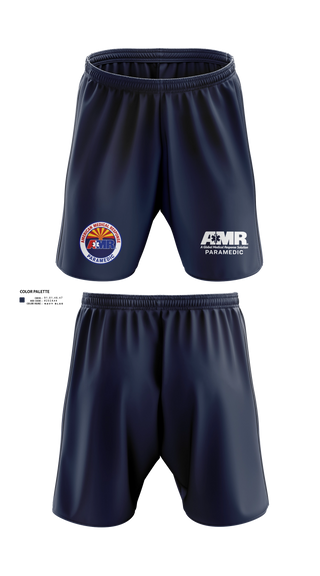 Athletic Shorts With Pockets, AMR  Central Arizona Operations, EMS/EMT, Teamtime, Team time, sublimation, custom sports apparel, team uniforms, spirit wear, spiritwear, sports uniforms, custom shirts, team store, custom team store, fundraiser sports, apparel fundraiser