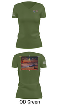 NAVSTA MAYPORT SECURITY 9551014 Women's Short Sleeve V-neck Shirt - 46
