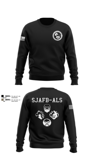 Crew Neck Sweatshirt, SJAFB ALS, , Teamtime, Team time, sublimation, custom sports apparel, team uniforms, spirit wear, spiritwear, sports uniforms, custom shirts, team store, custom team store, fundraiser sports, apparel fundraiser