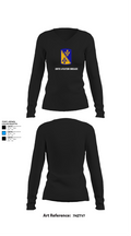 128th Aviation Brigade 66683018 Women's Long Sleeve V-neck Shirt - 22