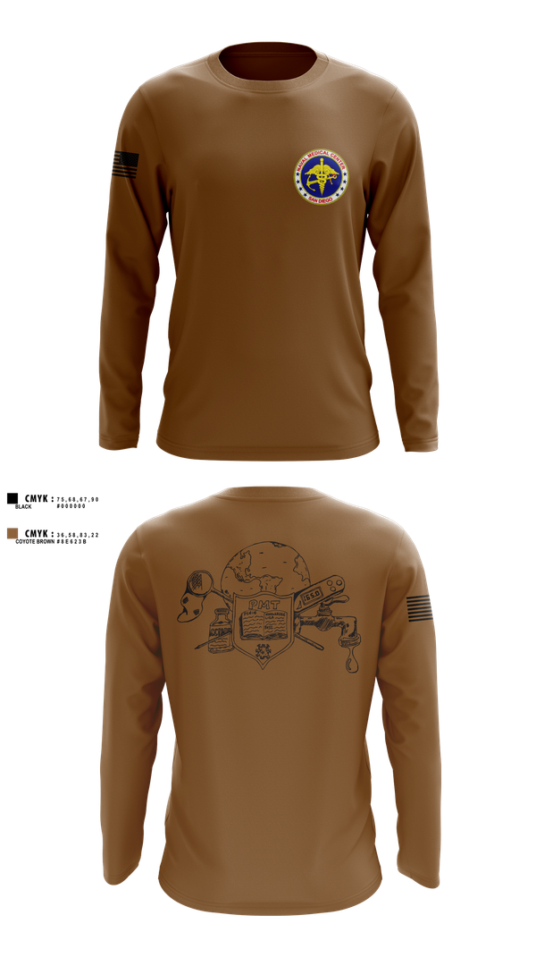 Long Sleeve Performance Shirt, Preventive Medicine, , Teamtime, Team time, sublimation, custom sports apparel, team uniforms, spirit wear, spiritwear, sports uniforms, custom shirts, team store, custom team store, fundraiser sports, apparel fundraiser