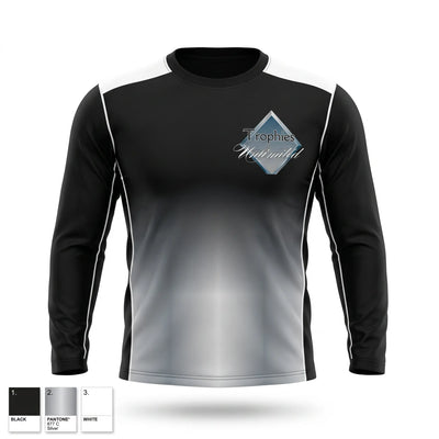TROPHIES UNLIMITED 16040367 Long Sleeve Performance Shirt 1