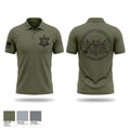 HANCOCK County Narcotics Short Sleeve Performance Polo - 1