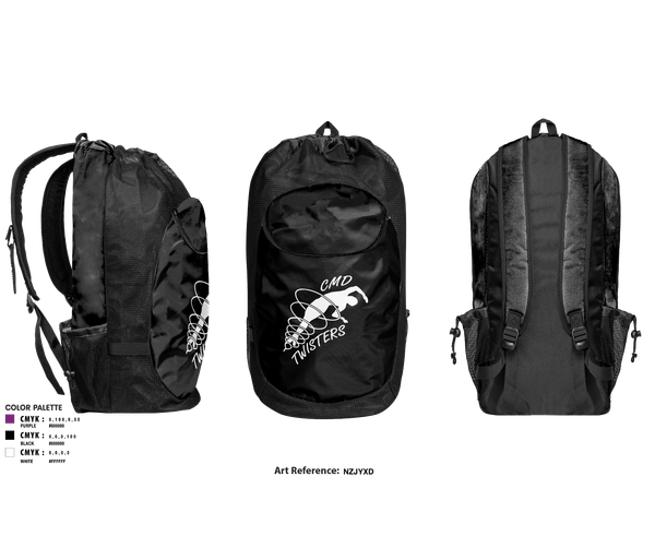 Gear Bag, Central Mass Diving, Spirit Store, Teamtime, Team time, sublimation, custom sports apparel, team uniforms, spirit wear, spiritwear, sports uniforms, custom shirts, team store, custom team store, fundraiser sports, apparel fundraiser