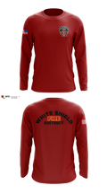 White Shield Fire Department Long Sleeve Performance Shirt 3