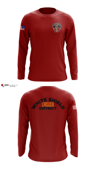 Long Sleeve Performance Shirt, White Shield Fire Department, Fire Department, Teamtime, Team time, sublimation, custom sports apparel, team uniforms, spirit wear, spiritwear, sports uniforms, custom shirts, team store, custom team store, fundraiser sports, apparel fundraiser