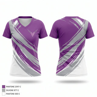 Womens Short Sleeve Vneck Shirt, Valley Vista Monsoon, Cross Country, Teamtime, Team time, sublimation, custom sports apparel, team uniforms, spirit wear, spiritwear, sports uniforms, custom shirts, team store, custom team store, fundraiser sports, apparel fundraiser