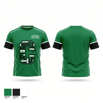 CELTICS Short Sleeve Performance Shirt - 1