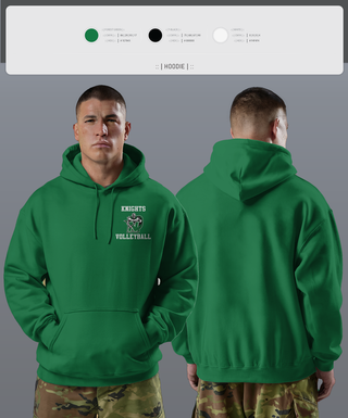 Hoodie, Nordonia Knights Volleyball, Men's Volleyball, Teamtime, Team time, sublimation, custom sports apparel, team uniforms, spirit wear, spiritwear, sports uniforms, custom shirts, team store, custom team store, fundraiser sports, apparel fundraiser