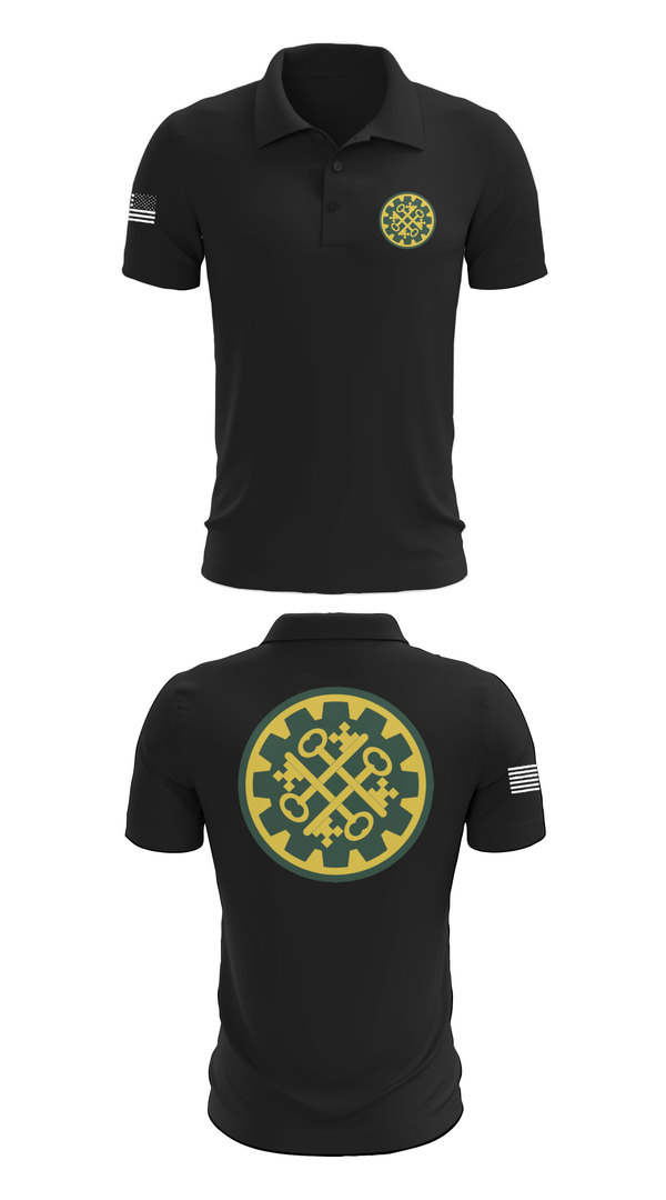Short Sleeve Performance Polo, 1775th military police, National Guard, Teamtime, Team time, sublimation, custom sports apparel, team uniforms, spirit wear, spiritwear, sports uniforms, custom shirts, team store, custom team store, fundraiser sports, apparel fundraiser