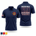 Foster Falls Fire Department 63251777 Short Sleeve Performance Polo - 1