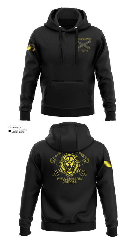 Hoodie, 1-487 Alpha Battery Field Artillery, National Guard, Teamtime, Team time, sublimation, custom sports apparel, team uniforms, spirit wear, spiritwear, sports uniforms, custom shirts, team store, custom team store, fundraiser sports, apparel fundraiser