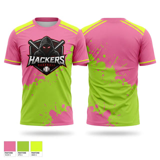 Short Sleeve Performance Shirt, Hackers Baseball Club, Baseball, Teamtime, Team time, sublimation, custom sports apparel, team uniforms, spirit wear, spiritwear, sports uniforms, custom shirts, team store, custom team store, fundraiser sports, apparel fundraiser