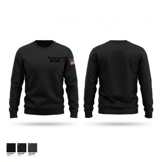 Crew Neck Sweatshirt, Williamson County K-9 Unit, Police, Teamtime, Team time, sublimation, custom sports apparel, team uniforms, spirit wear, spiritwear, sports uniforms, custom shirts, team store, custom team store, fundraiser sports, apparel fundraiser