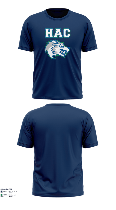 HAC WOLVES 21409879 Short Sleeve Performance Shirt - 3