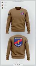 Riverine Squadron One 81663688 Crew Neck Sweatshirt - 2