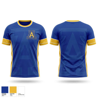 Soft Poly Tee Cotton Like Feel, Velva Aggies, Softball, Teamtime, Team time, sublimation, custom sports apparel, team uniforms, spirit wear, spiritwear, sports uniforms, custom shirts, team store, custom team store, fundraiser sports, apparel fundraiser