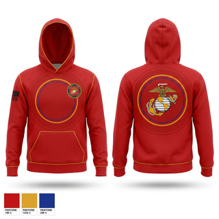 Hoodie, DELTA FORCE MARINE CADETS, Marines, Teamtime, Team time, sublimation, custom sports apparel, team uniforms, spirit wear, spiritwear, sports uniforms, custom shirts, team store, custom team store, fundraiser sports, apparel fundraiser