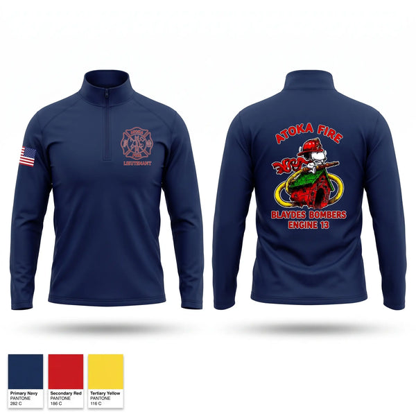 Windbreaker, Atoka Fire, Fire Department, Teamtime, Team time, sublimation, custom sports apparel, team uniforms, spirit wear, spiritwear, sports uniforms, custom shirts, team store, custom team store, fundraiser sports, apparel fundraiser