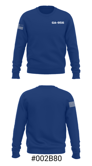 Crew Neck Sweatshirt, GA-956, Air Force, Teamtime, Team time, sublimation, custom sports apparel, team uniforms, spirit wear, spiritwear, sports uniforms, custom shirts, team store, custom team store, fundraiser sports, apparel fundraiser