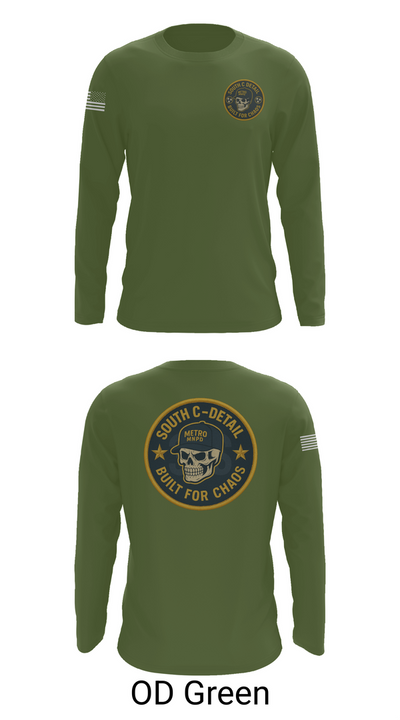 South C 7502536 Long Sleeve Performance Shirt 44