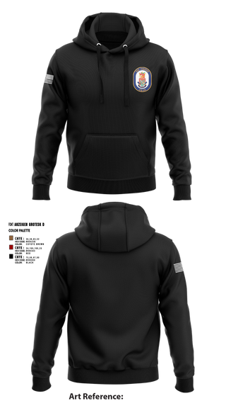 Hoodie, USS CHOSIN, , Teamtime, Team time, sublimation, custom sports apparel, team uniforms, spirit wear, spiritwear, sports uniforms, custom shirts, team store, custom team store, fundraiser sports, apparel fundraiser