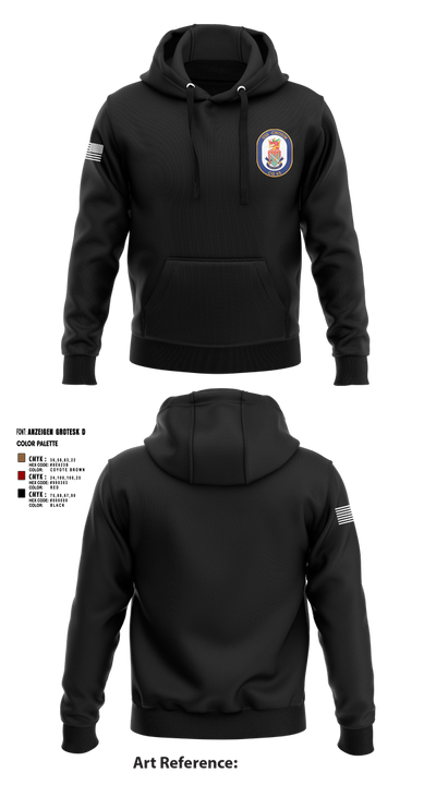 USS CHOSIN 15213458 Hoodie - 1