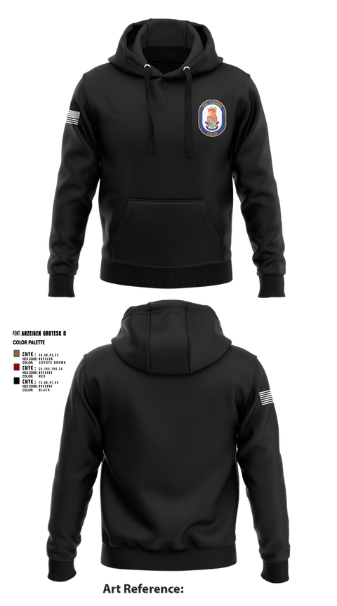 Hoodie, USS CHOSIN, , Teamtime, Team time, sublimation, custom sports apparel, team uniforms, spirit wear, spiritwear, sports uniforms, custom shirts, team store, custom team store, fundraiser sports, apparel fundraiser