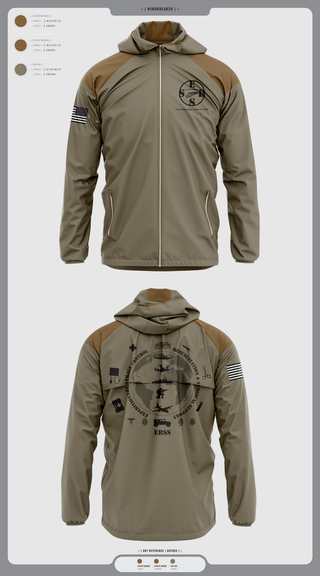 Windbreaker, Naval Hospital Jacksonville ERSS, , Teamtime, Team time, sublimation, custom sports apparel, team uniforms, spirit wear, spiritwear, sports uniforms, custom shirts, team store, custom team store, fundraiser sports, apparel fundraiser