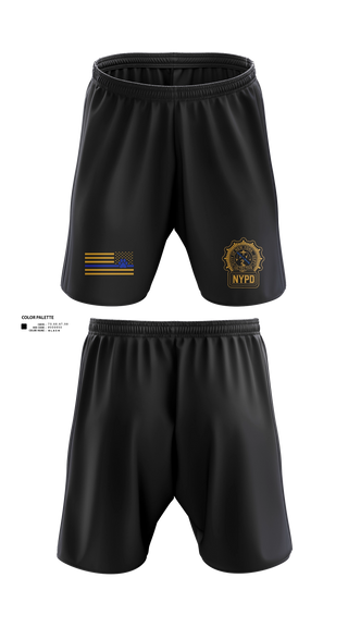 Athletic Shorts With Pockets, NYPD NARCOTICS K9, Police, Teamtime, Team time, sublimation, custom sports apparel, team uniforms, spirit wear, spiritwear, sports uniforms, custom shirts, team store, custom team store, fundraiser sports, apparel fundraiser
