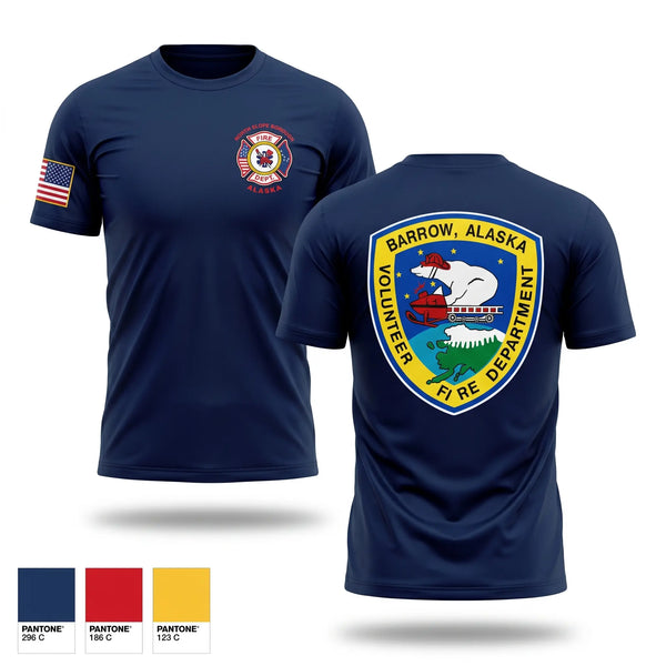 Short Sleeve Performance Shirt, Barrow Volunteer Fire Department, Fire Department, Teamtime, Team time, sublimation, custom sports apparel, team uniforms, spirit wear, spiritwear, sports uniforms, custom shirts, team store, custom team store, fundraiser sports, apparel fundraiser