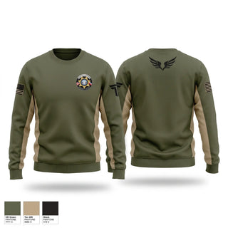 Crew Neck Sweatshirt, Uintah County Sheriffs Office, Police, Teamtime, Team time, sublimation, custom sports apparel, team uniforms, spirit wear, spiritwear, sports uniforms, custom shirts, team store, custom team store, fundraiser sports, apparel fundraiser