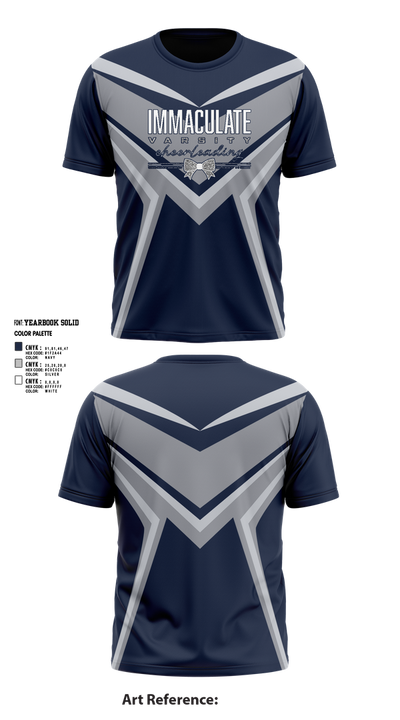 Immaculate Cheer 87998282 Short Sleeve Performance Shirt - 1