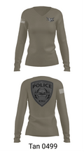 MOUNT VERNON EMERGENCY SERVICES UNIT 93193020 Women's Long Sleeve V-neck Shirt - 11