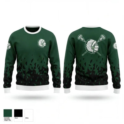 Billerica Indians 14721294 Crew Neck Sweatshirt - 1